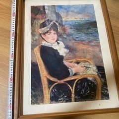 【商談中】絵画　プリント　額縁の画像