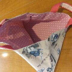 ハンドメイド 子供 手提げバッグ ４の画像