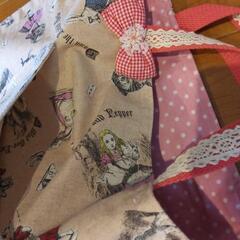 ハンドメイド 子供 手提げバッグ ４の画像