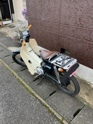 スーパーカブ　125エンジン登録　自賠責などあり