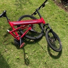 自転車　折りたたみの画像