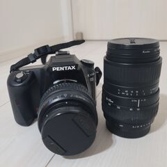 【ジャンク】PENTAX K100D ＆ シグマレンズ
