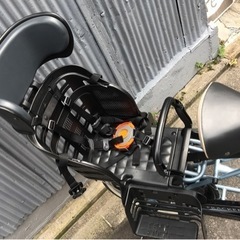 リヤキッズシート付き子ども乗せ自転車　FRACKERS ココッティの画像