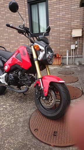 商談中★HONDAグロムMSX125 2013年式(赤)売ります。