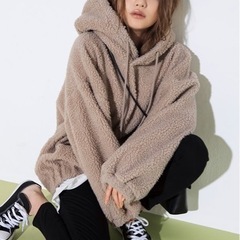 GRL グレイル ボアパーカーの画像