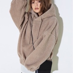 GRL グレイル ボアパーカーの画像