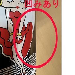 中古 ベティ ブープ ボトル型 貯金箱 betty boop ビッグ貯金箱 インテリア　プラスチックボトル ☆ 札幌市白石区 白石店 の画像