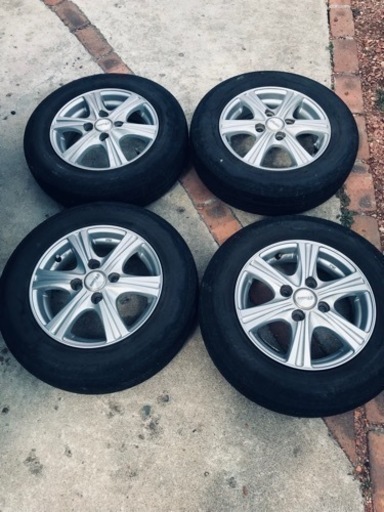 13インチアルミホイール　145-80R/13付き