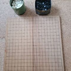碁盤と碁石セットの画像