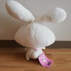 【タグ付き】うさぎのぬいぐるみ　LOVE 2L CHU&Flower BIGぬいぐるみの画像
