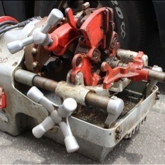 お引取り限定 REX レッキス ねじ切り機 N50AⅢ 小型パイプマシン