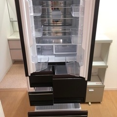 シャープ SJ-GT50B-R 冷蔵庫 501L フレンチドア 6ドア レッド