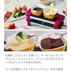 ラクレット＆フォンデュメーカーの画像