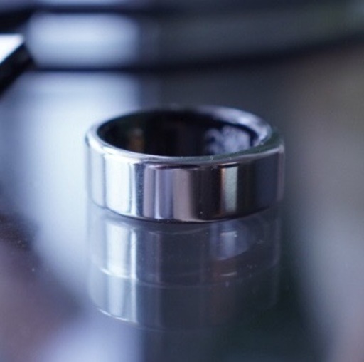 oura ring 2 heritage silver US8サイズ