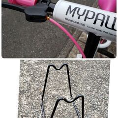 キックバイク  ピンクの画像