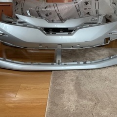 トヨタ マークX GRX130 後期 純正 フロントバンパー シ...