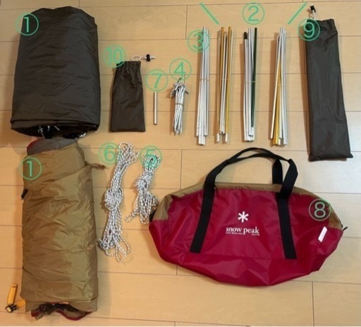 スノーピーク アメニティドームS