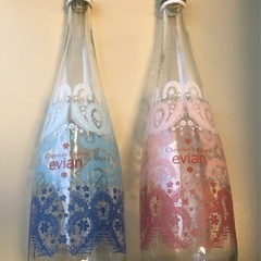 evian クリスチャンラクロワ コラボ 空瓶2本