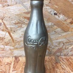 ※販売済【160】レトロ一輪挿し コカ・コーラ 瓶型 真鍮の画像