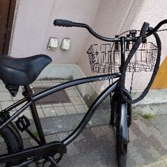 Schwinn[シュウイン]26吋 ビーチクルーザー シングル/ブラック