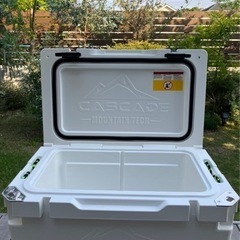 【キャンプ】大型クーラーボックスcascadeの画像