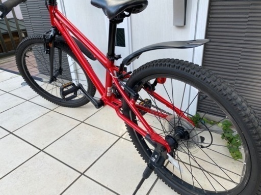 「お取引中」値下げ！ヨツバサイクル　8段変速　22インチ自転車