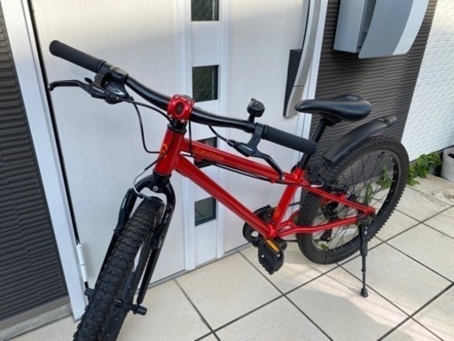 「お取引中」値下げ！ヨツバサイクル　8段変速　22インチ自転車