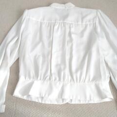 日本製*美品*レトロシャツ*レース*11号の画像