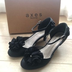 アクシーズ　フリルパンプス