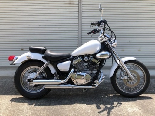 YAMAHA！ビラーゴ250 3DM オールペイント　パールホワイト