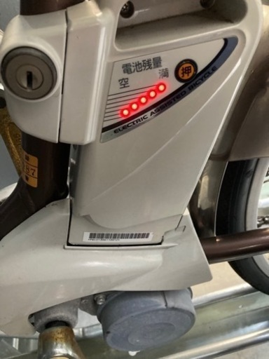 「お受け渡し決定」パナソニック電動アシスト自転車vivi nx