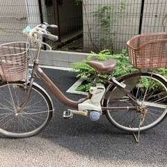お受け渡し決定」パナソニック電動アシスト自転車vivi nx