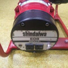 ●発電機　シンダイワ　マイティパワーEG8　作動しました！