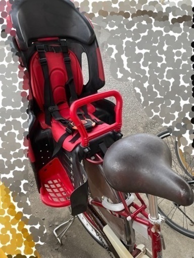 電動アシスト自転車ブリヂストンアンジェリーノ　3人乗り