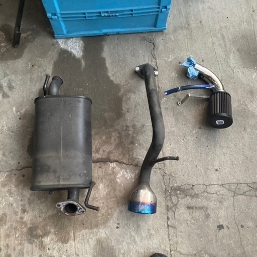 5次元マフラーとKCテクニカのエアクリセット