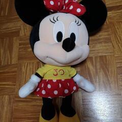 ディズニー ミニー30周年　ぬいぐるみ