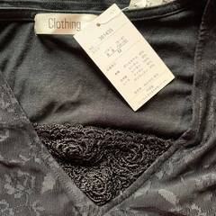 新品　ブラック　タンクトップの画像