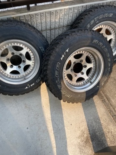 ブリヂストン　デューラー　MT 深リムホイール付き