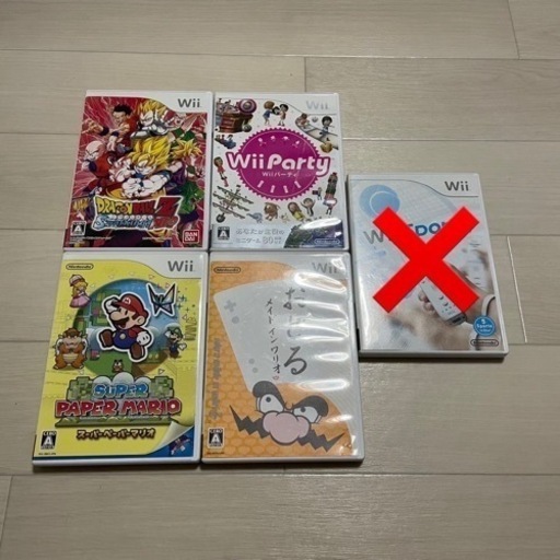 　Wiiソフト4点セット　