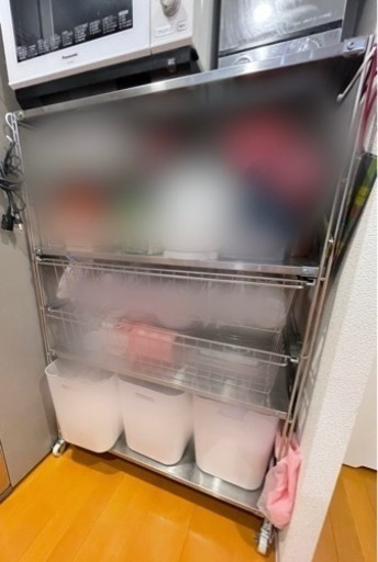 無印❁ステンレスシェルフユニット❁半年未満の使用