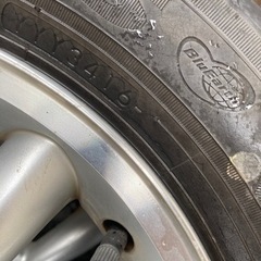 ラパンHE21  ホイールタイヤセットの画像