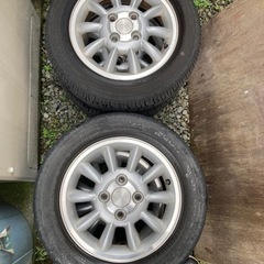 ラパンHE21  ホイールタイヤセット