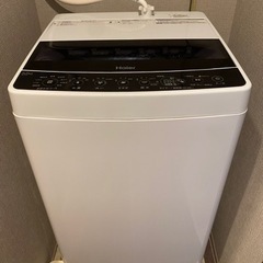 【2021年購入】Haier洗濯機※5.5kg