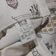 《お取引中》中古　掃き出し窓用カーテン、タッセル　ニトリの画像