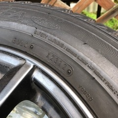 185/65R15 スタッドレスタイヤ付き アルミホイール 4本の画像