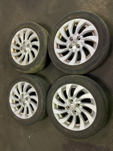トヨタ純正　Bbホイール　QNC21 4本アルミホイールセット