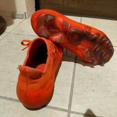 adidas　サッカースパイク　X　25.5cmの画像