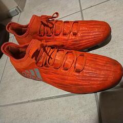 adidas　サッカースパイク　X　25.5cmの画像