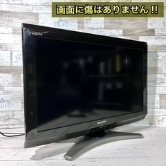 【すぐ見れる‼️】SHARP AQUOS 液晶テレビ 26型✨ PC入力⭕️ 配送＆取付け無料🚛の画像