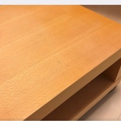 【無印良品】シェルフ　テレビ台　キャスター付きの画像